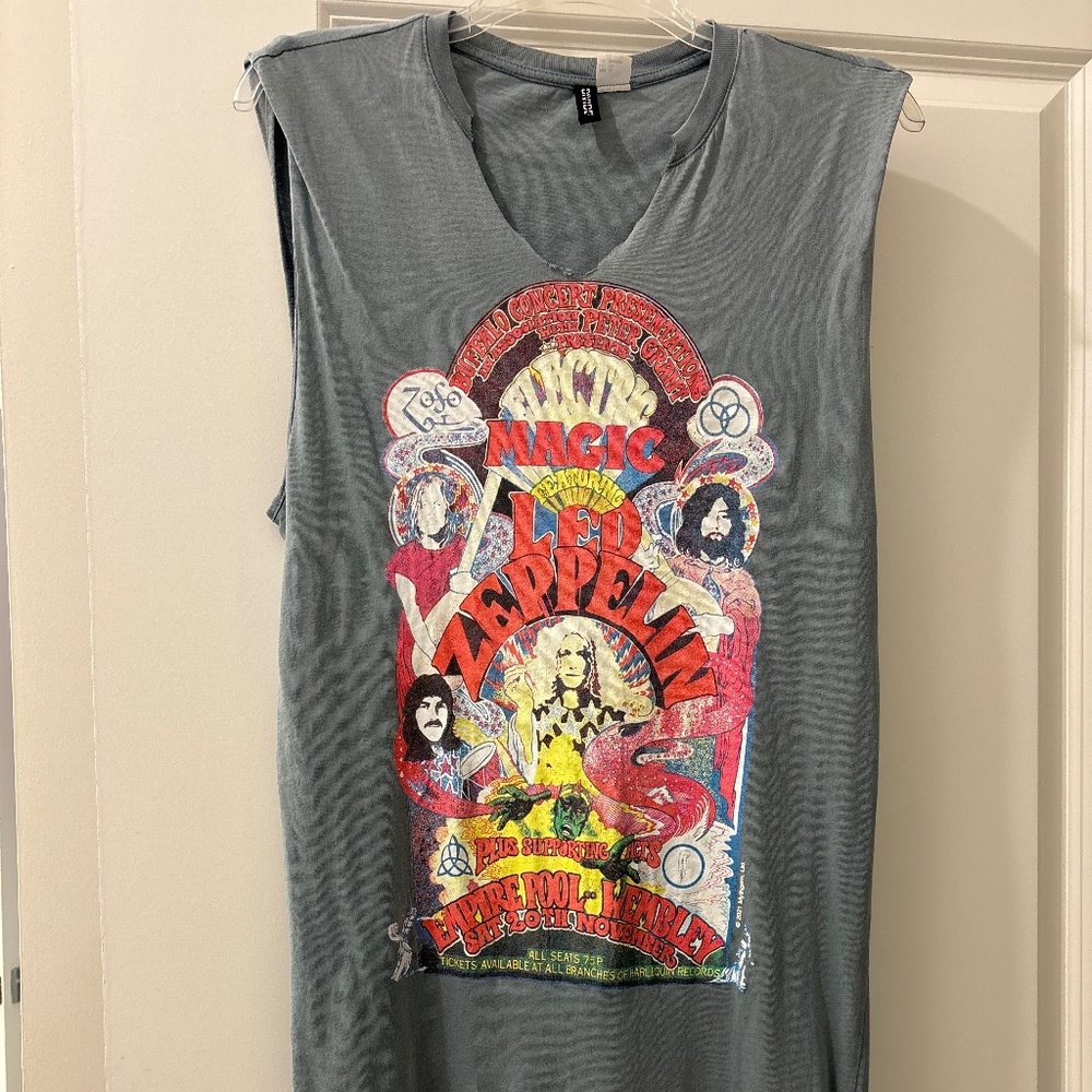 Led Zeppelin Mini Dress